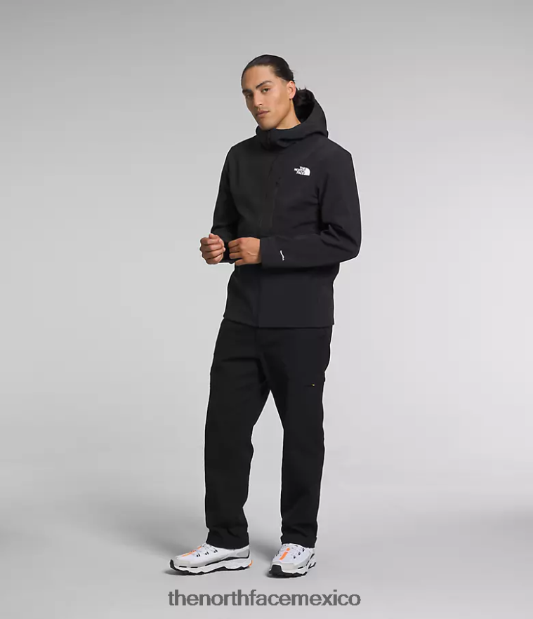 The North Face ropa NFHLJL997 negro hombres sudadera con capucha apex bionic 3
