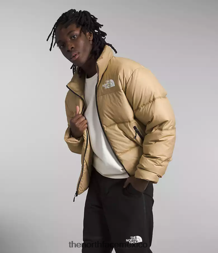 The North Face ropa NFHLJL10 piedra caqui hombres chaqueta rmst nuptse