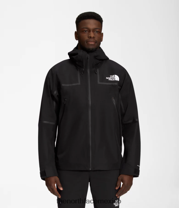 The North Face ropa NFHLJL875 negro hombres chaqueta de montaña rmst Futurelight