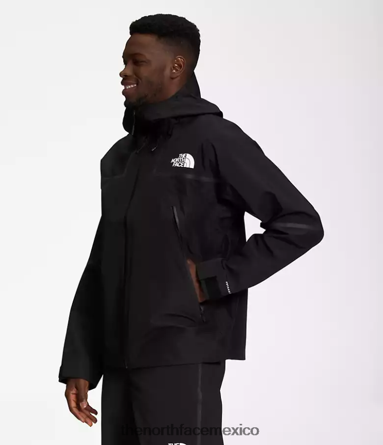 The North Face ropa NFHLJL875 negro hombres chaqueta de montaña rmst Futurelight