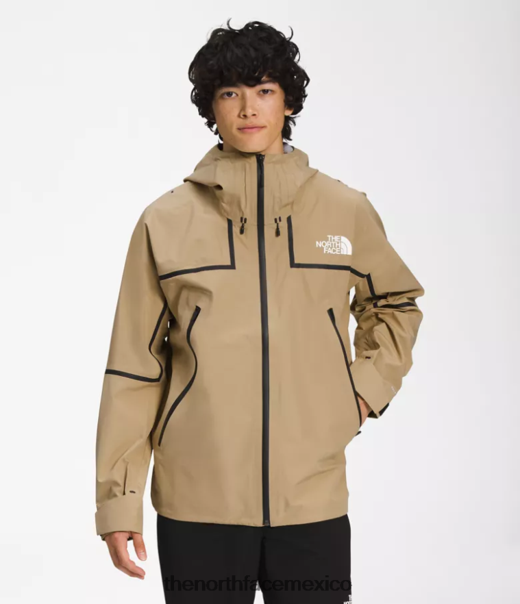 The North Face ropa NFHLJL876 piedra caqui hombres chaqueta de montaña rmst Futurelight