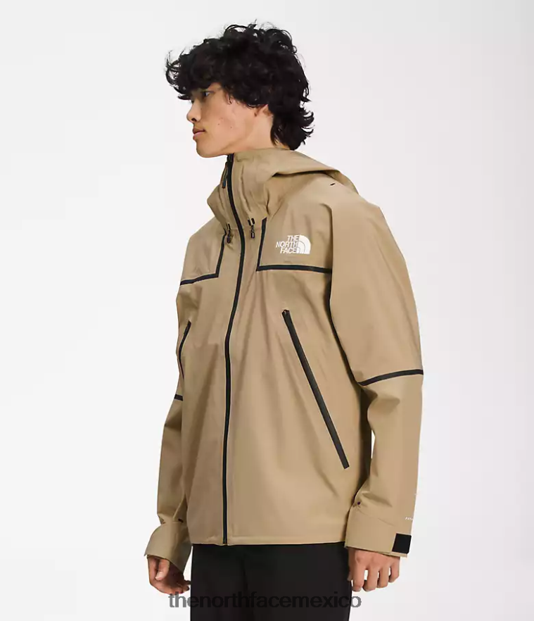 The North Face ropa NFHLJL876 piedra caqui hombres chaqueta de montaña rmst Futurelight