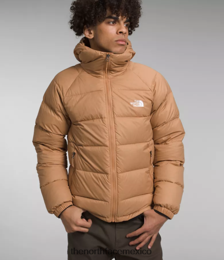 The North Face ropa NFHLJL641 mantequilla de almendras hombres sudadera con capucha de hidrenalita