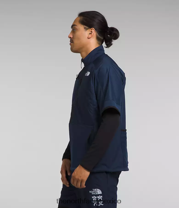 The North Face ropa NFHLJL606 cumbre azul marino/tnf negro hombres sobrecamisa cálida de invierno trailwear