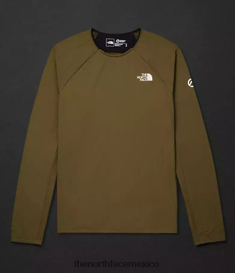 The North Face ropa NFHLJL123 oliva militar hombres equipo de lana futura de la serie cumbre