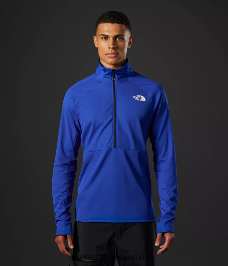 The North Face ropa NFHLJL352 azul hombres serie cumbre futurofleece lt -zip