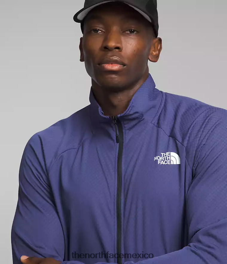The North Face ropa NFHLJL355 cueva azul hombres serie cumbre futurofleece lt -zip