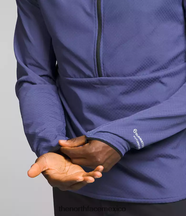 The North Face ropa NFHLJL355 cueva azul hombres serie cumbre futurofleece lt -zip