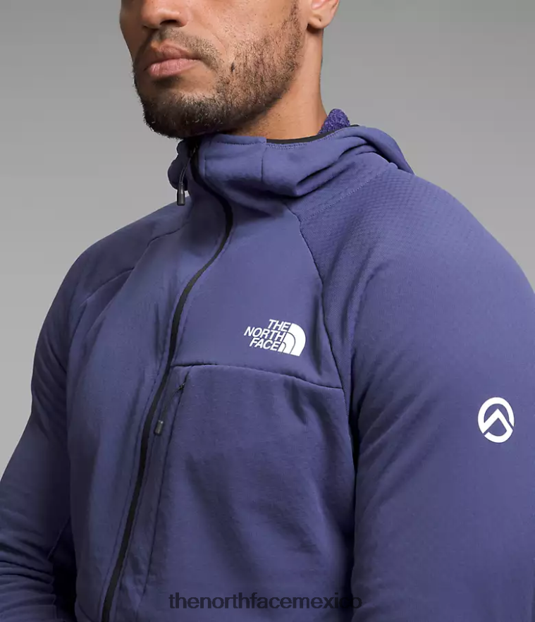 The North Face ropa NFHLJL405 cueva azul hombres Summit Series Futurefleece sudadera con capucha y cremallera completa
