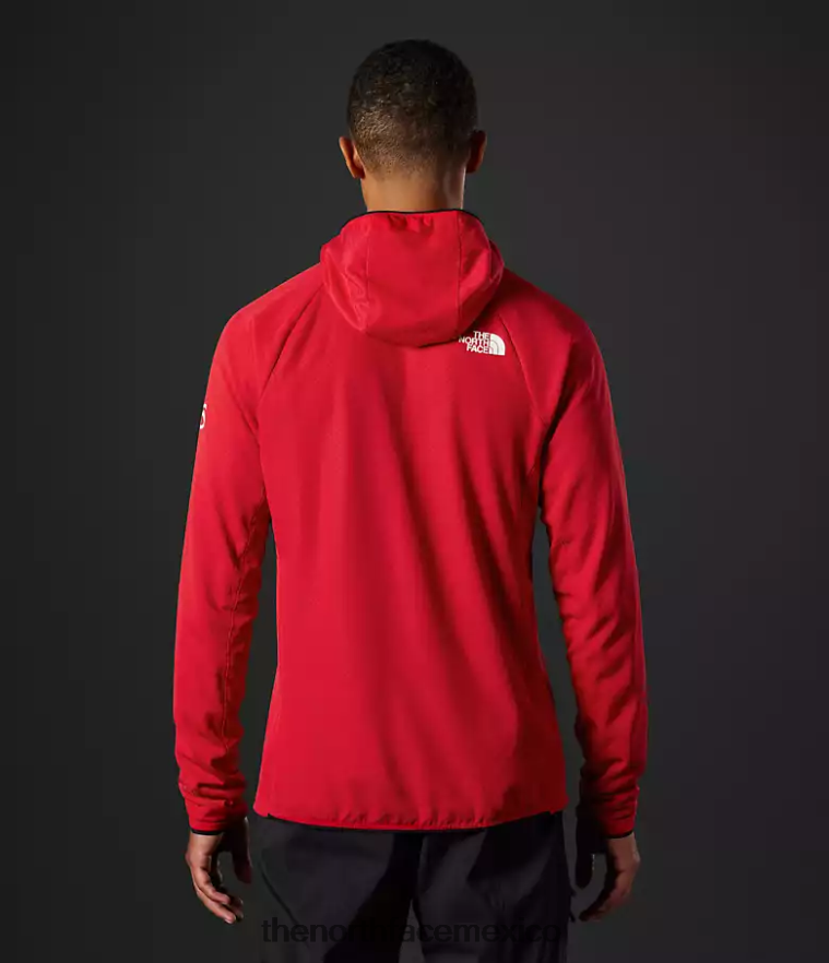 The North Face ropa NFHLJL406 tnf rojo hombres Summit Series Futurefleece sudadera con capucha y cremallera completa