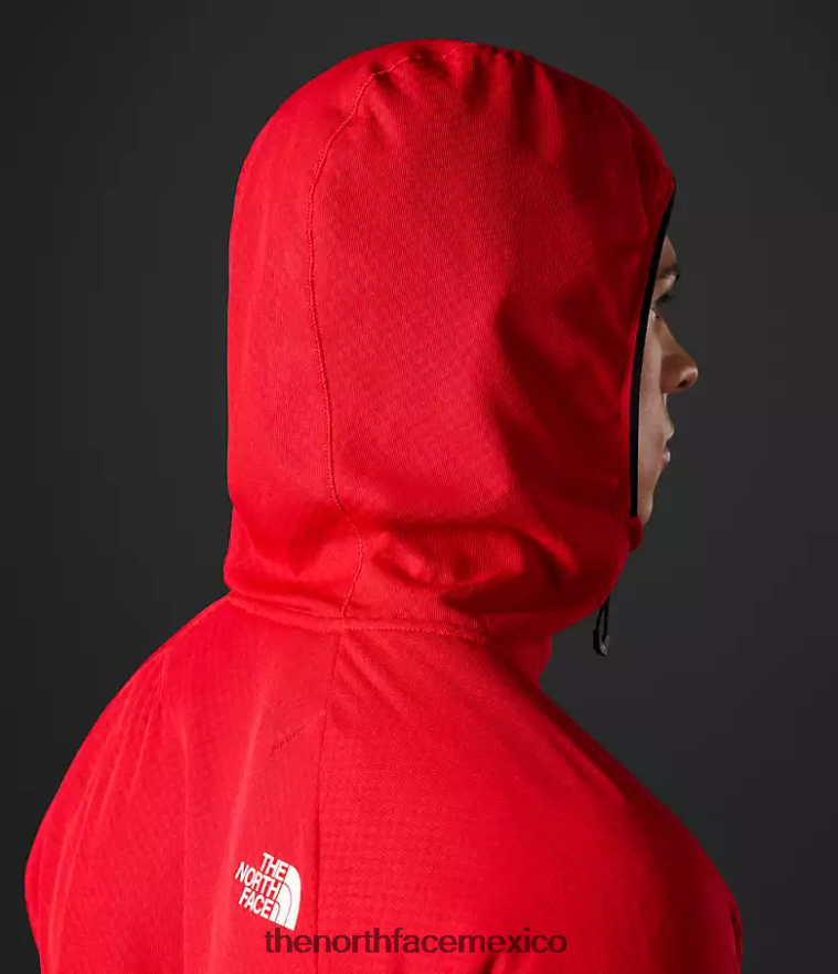 The North Face ropa NFHLJL406 tnf rojo hombres Summit Series Futurefleece sudadera con capucha y cremallera completa