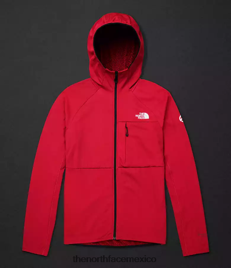 The North Face ropa NFHLJL406 tnf rojo hombres Summit Series Futurefleece sudadera con capucha y cremallera completa
