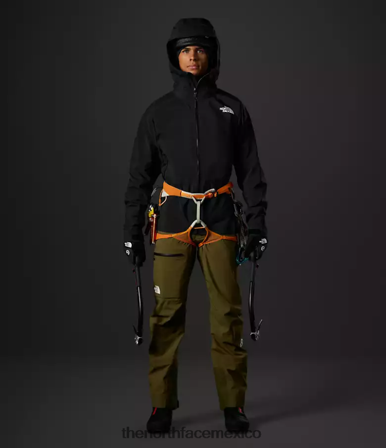 The North Face ropa NFHLJL770 negro hombres Chaqueta Summit Series Chamlang Futurelight