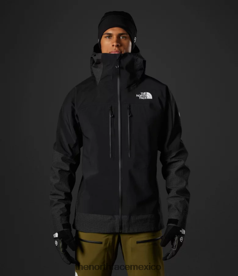 The North Face ropa NFHLJL825 negro hombres chaqueta pumori Futurelight de la serie Summit
