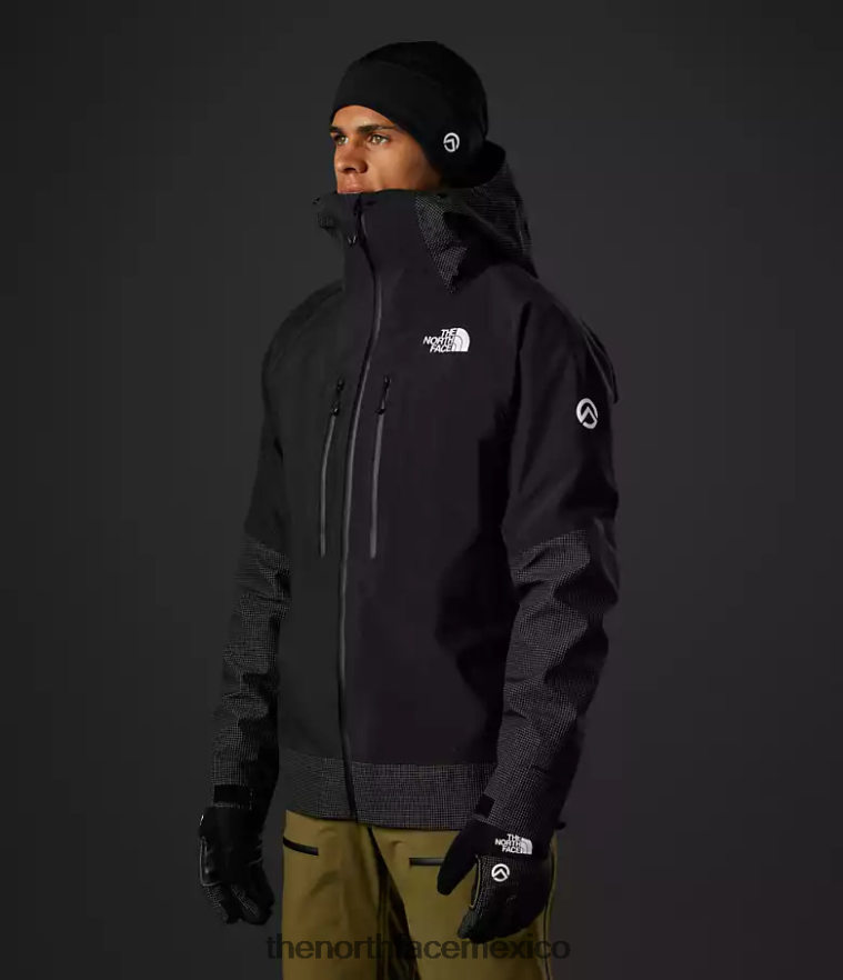 The North Face ropa NFHLJL825 negro hombres chaqueta pumori Futurelight de la serie Summit