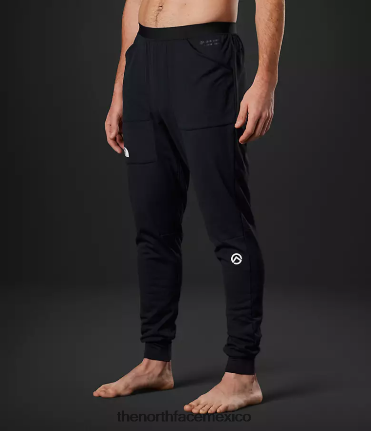 The North Face ropa NFHLJL829 negro hombres pantalones de lana del futuro de la serie Summit