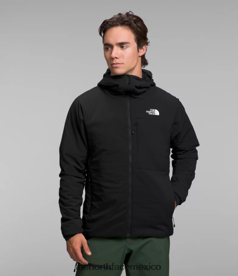 The North Face ropa NFHLJL949 negro hombres sudadera con capucha summit series casaval