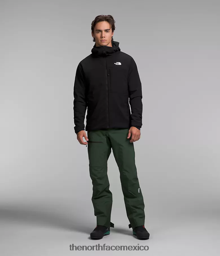 The North Face ropa NFHLJL949 negro hombres sudadera con capucha summit series casaval