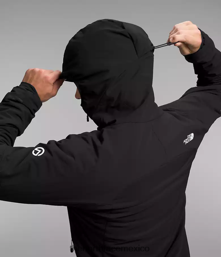The North Face ropa NFHLJL949 negro hombres sudadera con capucha summit series casaval