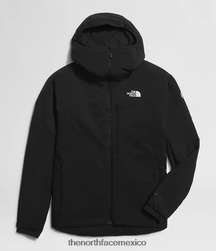 The North Face ropa NFHLJL949 negro hombres sudadera con capucha summit series casaval