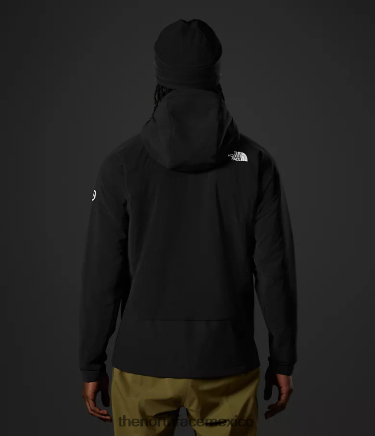 The North Face ropa NFHLJL950 negro hombres sudadera con capucha híbrida casaval de la serie summit
