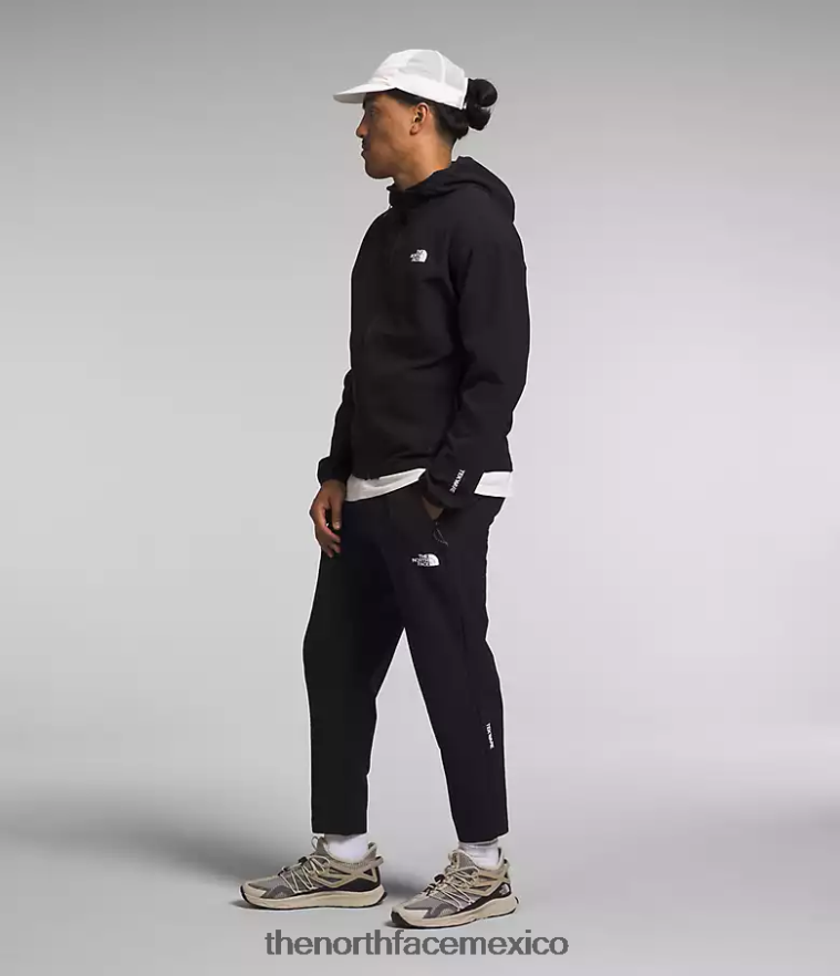 The North Face ropa NFHLJL833 negro hombres sudadera con capucha tekware grid