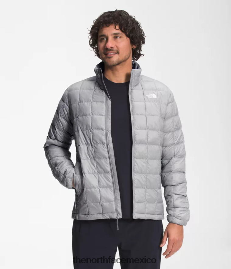 The North Face ropa NFHLJL8 fusionar gris hombres chaqueta termoball eco 2.0