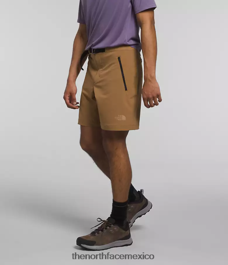 The North Face ropa NFHLJL927 marrón utilitario hombres pantalones cortos profesionales primordiales
