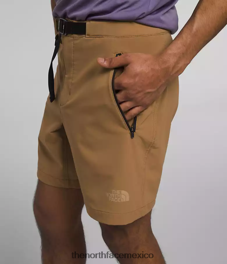 The North Face ropa NFHLJL927 marrón utilitario hombres pantalones cortos profesionales primordiales