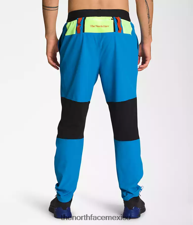 The North Face ropa NFHLJL217 azul supersónico/negro tnf hombres joggers trailwear okt