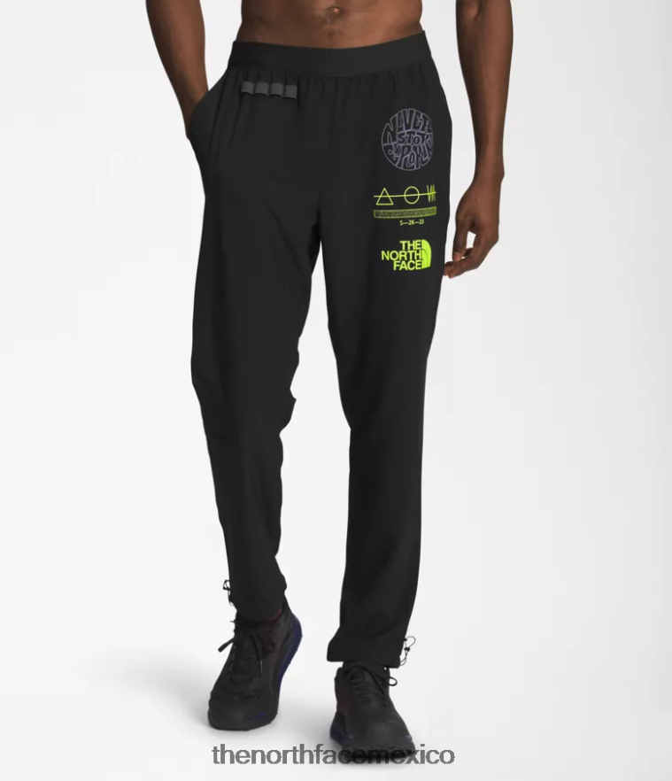 The North Face ropa NFHLJL218 negro hombres joggers trailwear okt
