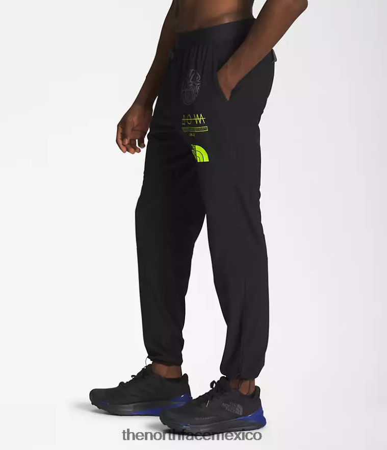 The North Face ropa NFHLJL218 negro hombres joggers trailwear okt