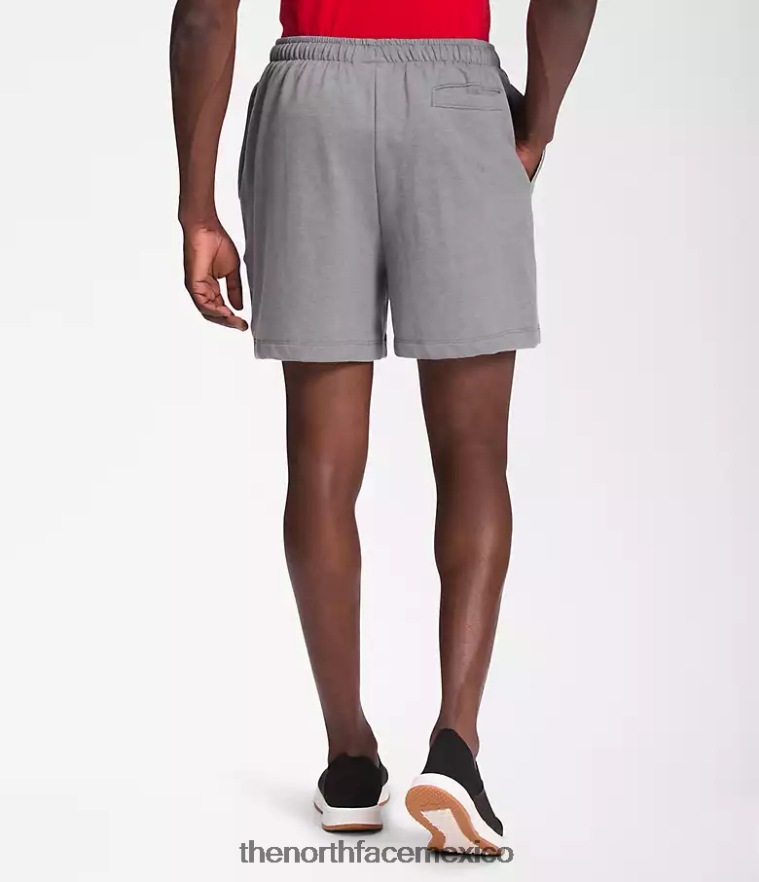 The North Face ropa NFHLJL359 tnf gris medio jaspeado hombres shorts de lana con logo sencillo