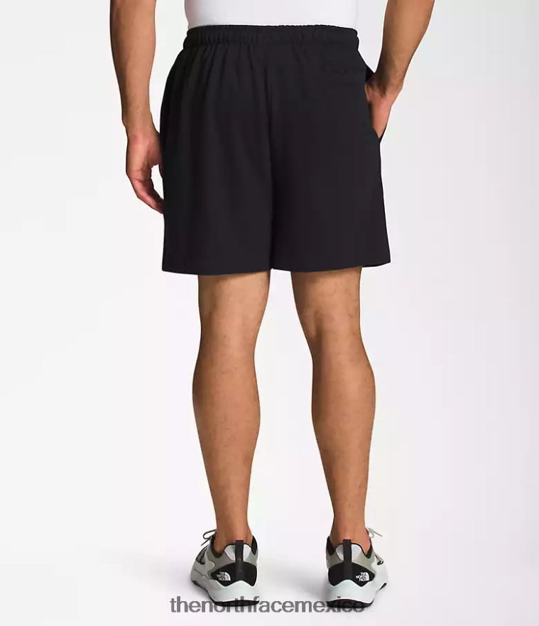 The North Face ropa NFHLJL361 negro hombres shorts de lana con logo sencillo