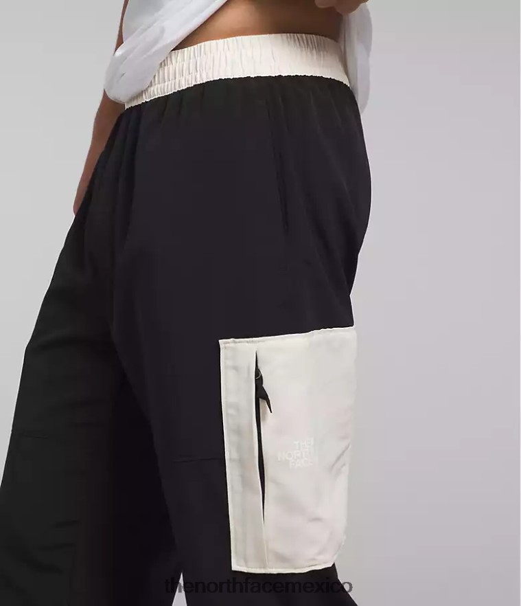 The North Face ropa NFHLJL489 tnf negro/blanco gardenia hombres pantalones fáciles de nailon tnf