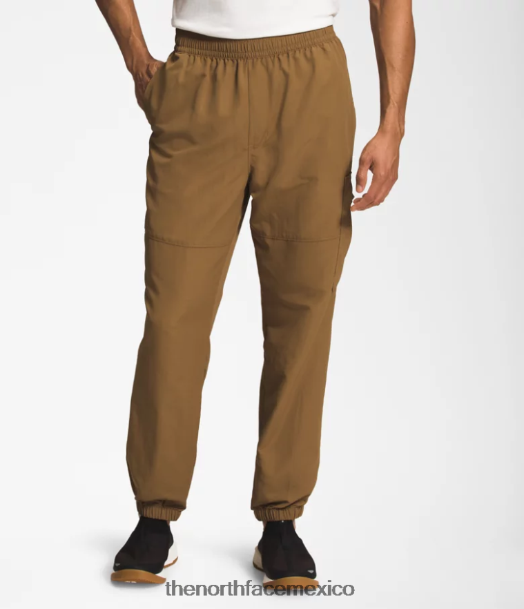 The North Face ropa NFHLJL493 marrón utilitario hombres pantalones fáciles de nailon tnf
