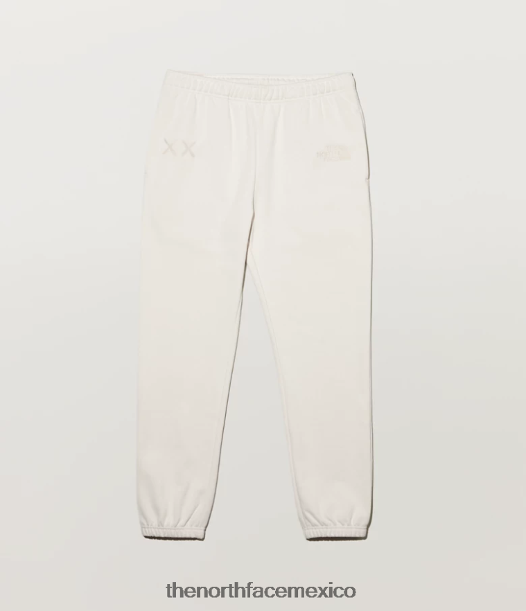 The North Face ropa NFHLJL551 marfil claro de luna hombres pantalones deportivos tnf x kaws