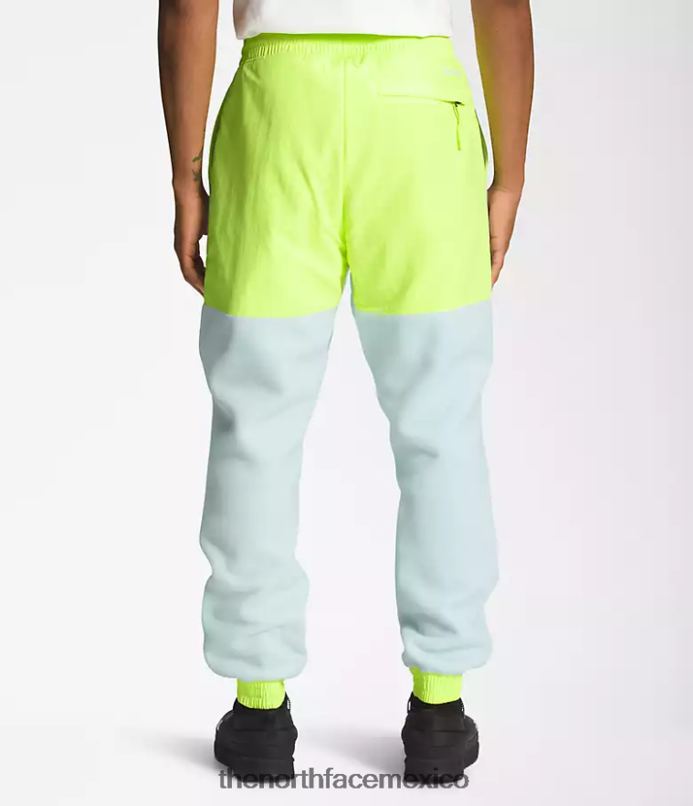 The North Face ropa NFHLJL879 claraboya azul/led amarillo hombres pantalones denali