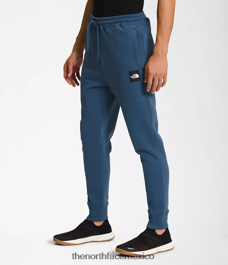 The North Face ropa NFHLJL1039 azul sombreado/negro tnf hombres joggers box nse