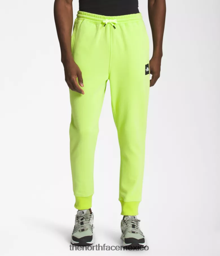 The North Face ropa NFHLJL1040 led amarillo/tnf negro hombres joggers box nse