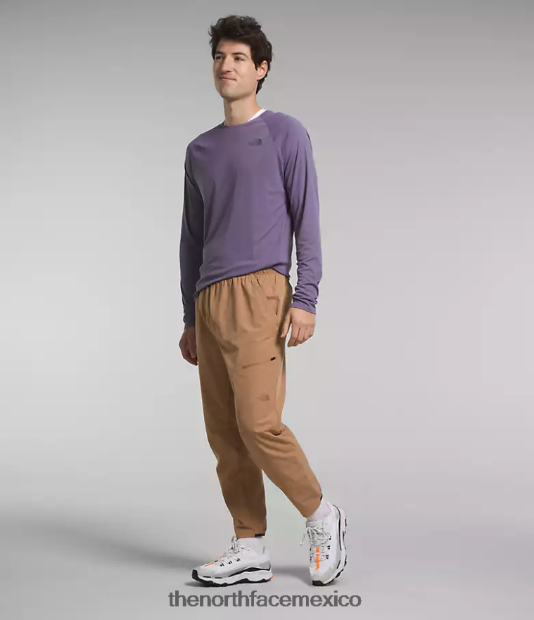 The North Face ropa NFHLJL1161 mantequilla de almendras hombres pantalones de zancada ligera