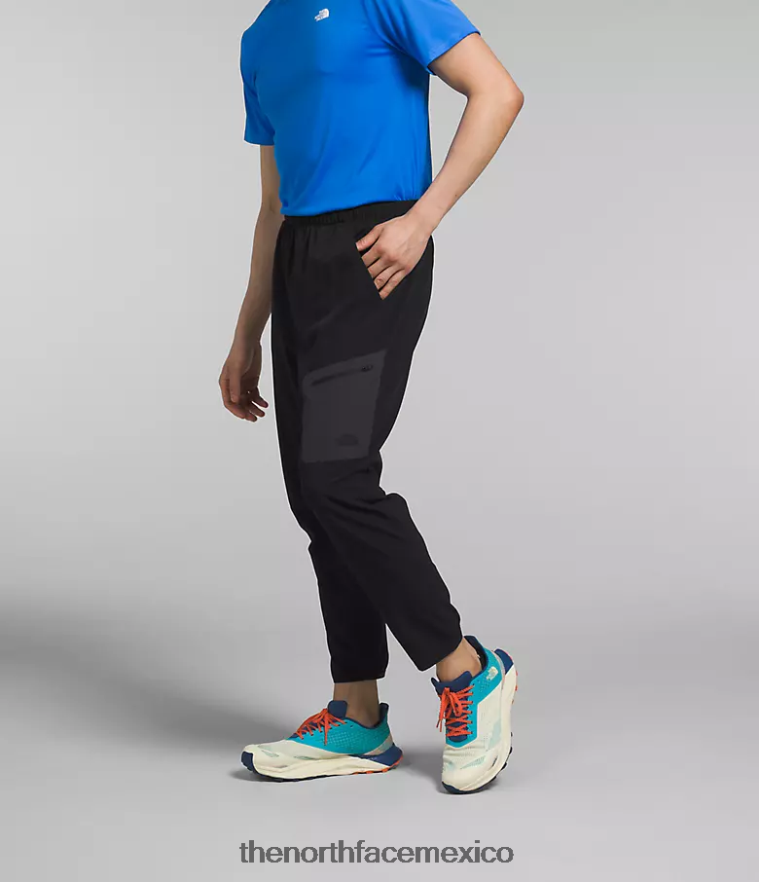 The North Face ropa NFHLJL1163 negro hombres pantalones de zancada ligera