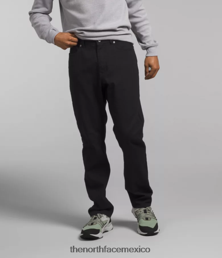 The North Face ropa NFHLJL127 negro hombres pantalones de campo con 5 bolsillos