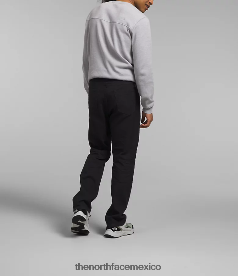 The North Face ropa NFHLJL127 negro hombres pantalones de campo con 5 bolsillos