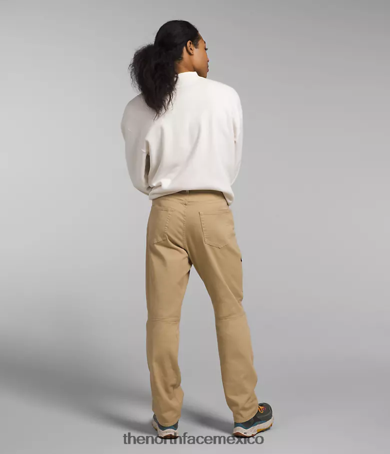The North Face ropa NFHLJL129 piedra caqui hombres pantalones de campo con 5 bolsillos