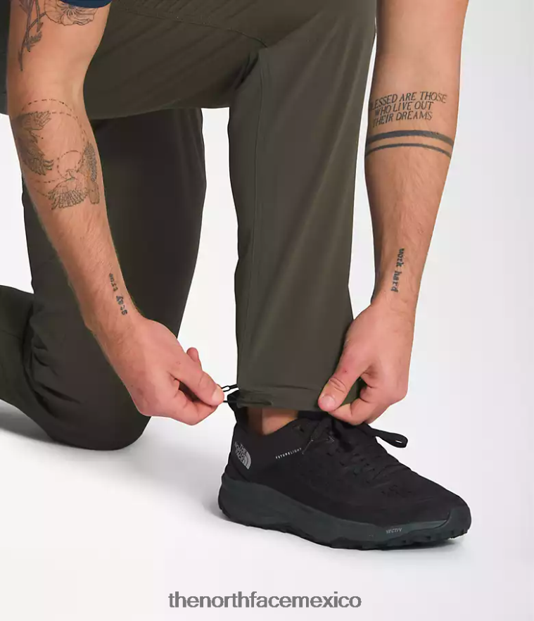The North Face ropa NFHLJL27 nuevo verde topo hombres pantalones profesionales primordiales