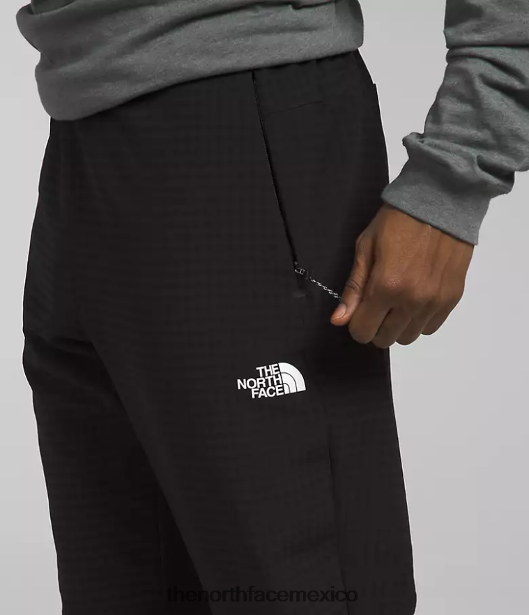 The North Face ropa NFHLJL419 negro hombres pantalones de rejilla tekware