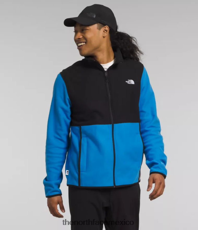 The North Face ropa NFHLJL17 azul óptico/negro tnf hombres chaqueta alpina polartec 100