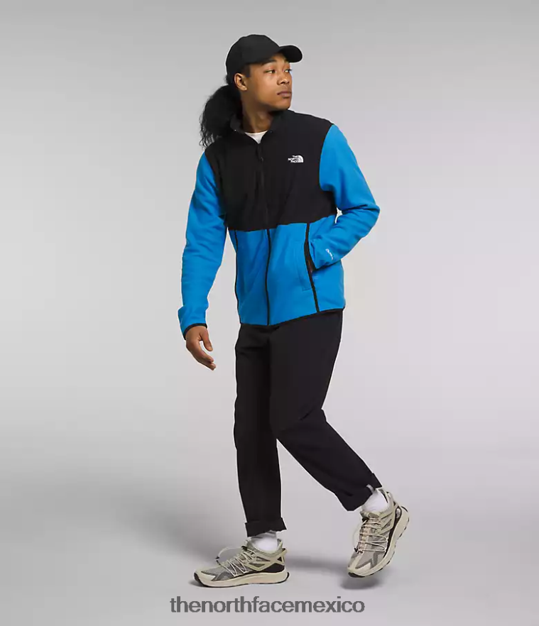 The North Face ropa NFHLJL17 azul óptico/negro tnf hombres chaqueta alpina polartec 100