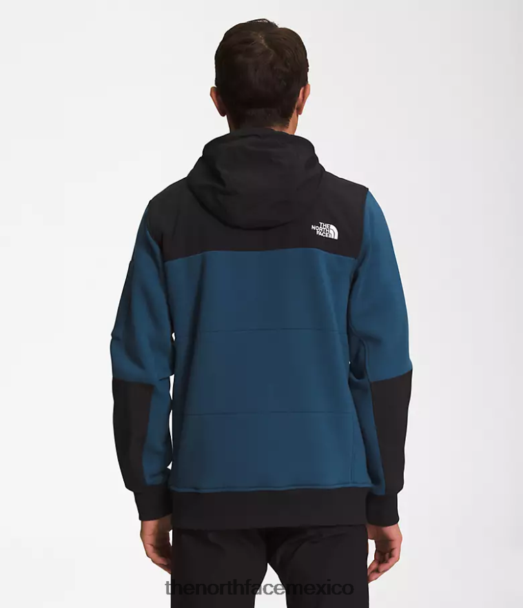 The North Face ropa NFHLJL545 azul sombreado hombres chaqueta polar highrail
